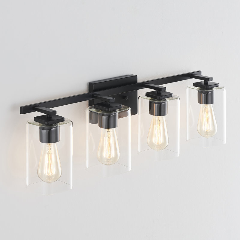 Mercer41 Maylopez 4 Light Dimmable Vanity Light & Reviews Wayfair